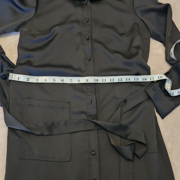 Rachel Parcell Elegant Black Shirt Dress Size XS - Picture 12 of 14